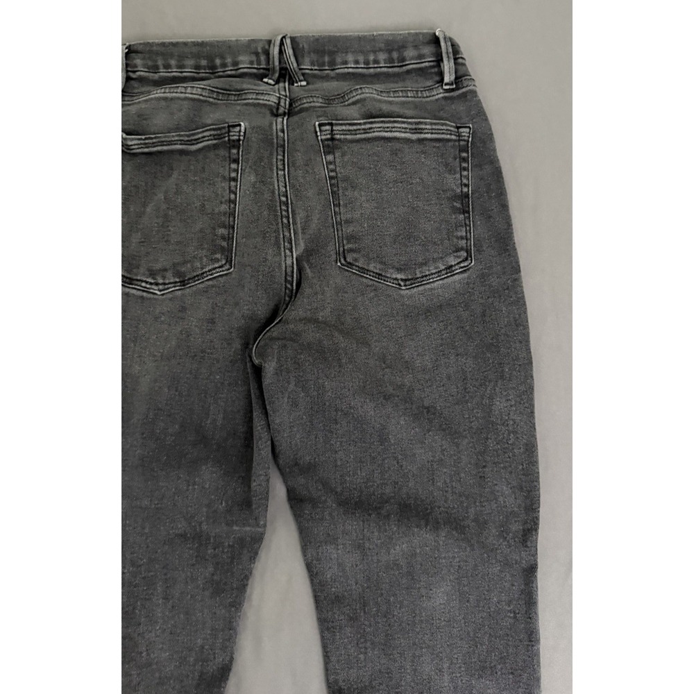 Good American Skinny Jeans Women's Size 8/29 Black‎ Denim Wash Mid Rise Stretch - Picture 9 of 10